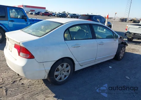 2008 Honda Civic Lx из США, поврежденный, VIN 1HGFA16558L050937